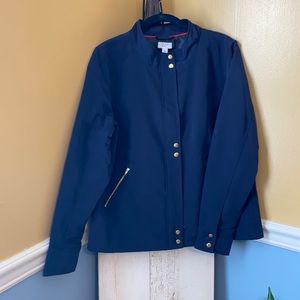 Crown & Ivy navy blue jacket